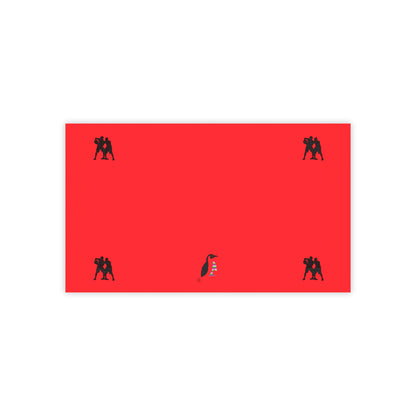 Post-it® Note Pads: Basketball Red