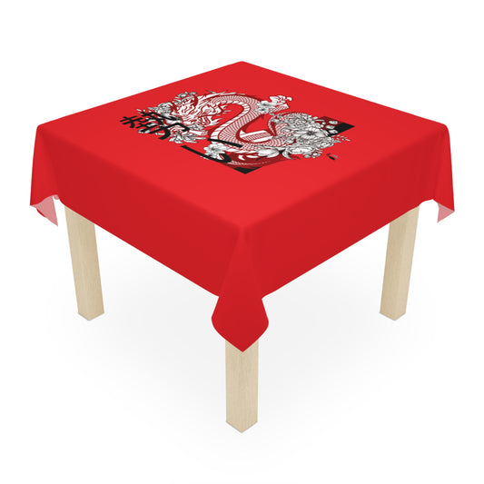 Tablecloth: Dragons Red