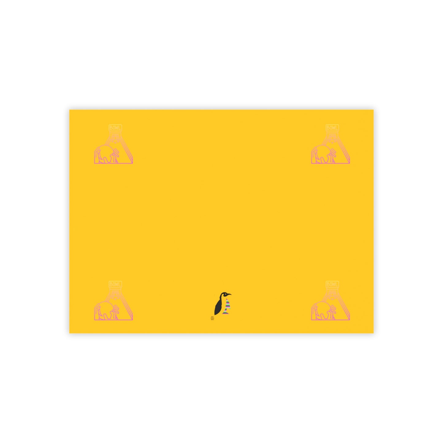 Post-it® Note Pads: Bowling Yellow