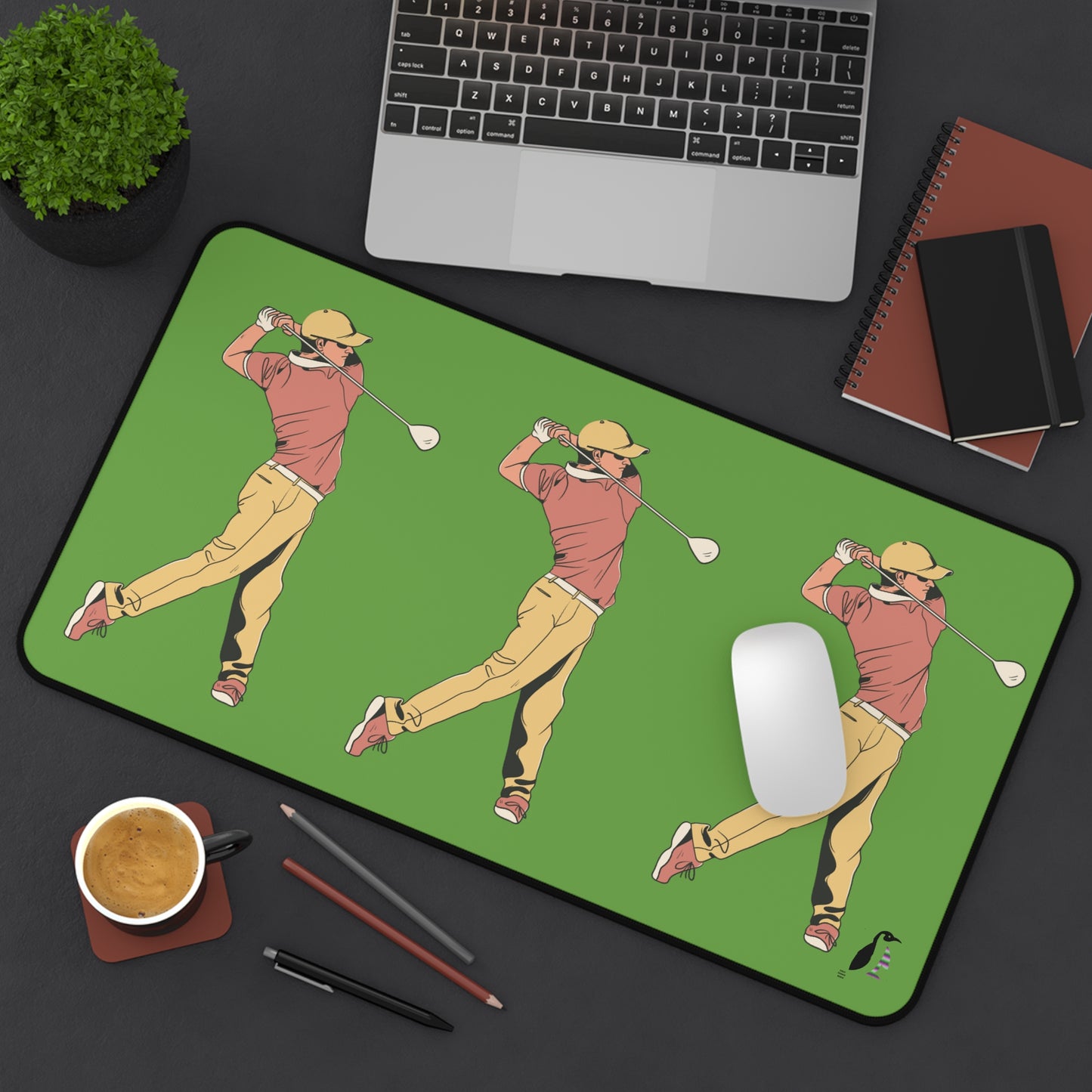 Desk Mat: Golf Green