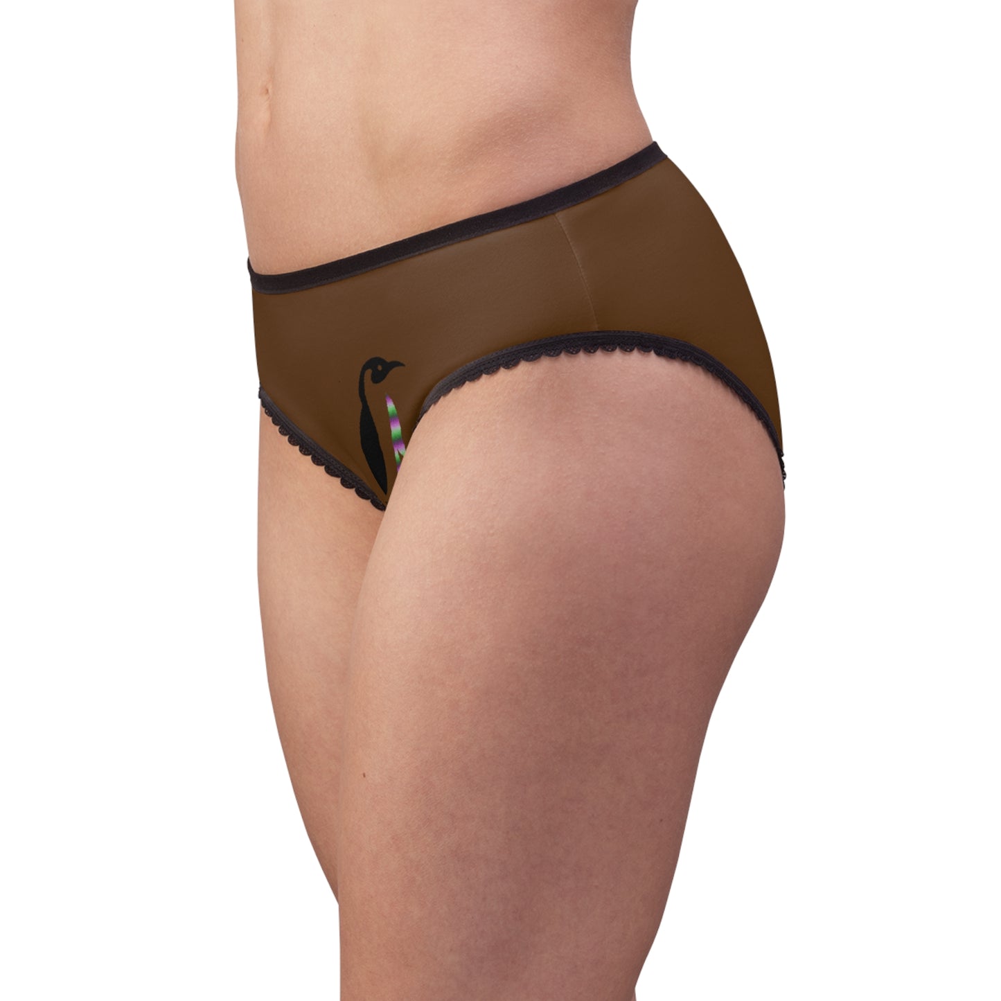 Women's Briefs: Dance Brown