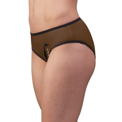 Women's Briefs: Dance Brown