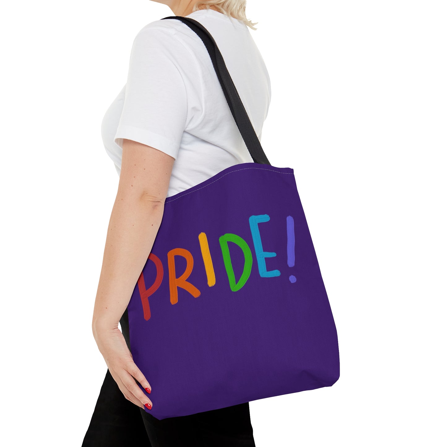 Tote Bag: LGBTQ Pride Purple