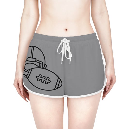 Women's Relaxed Shorts: Football Grey