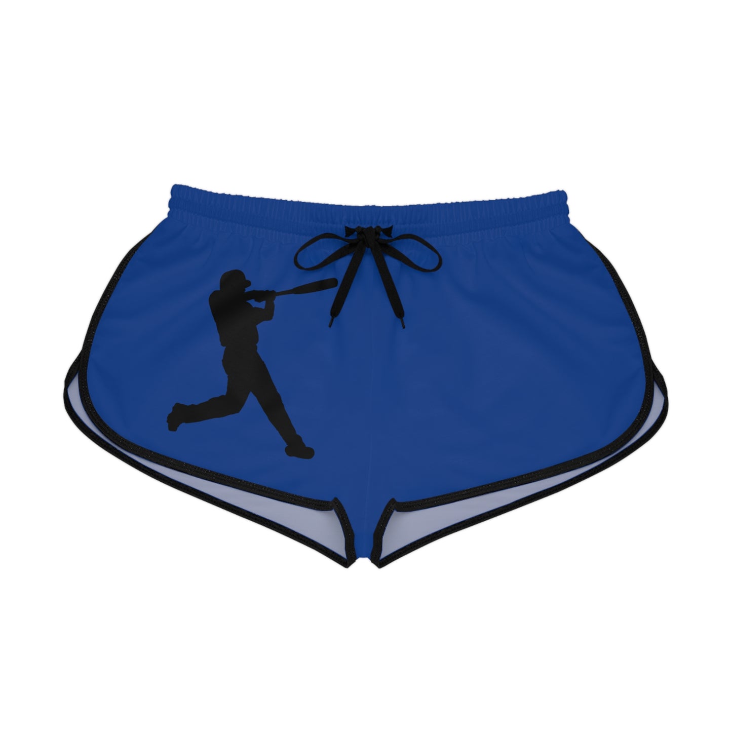 Women's Relaxed Shorts: Baseball Dark Blue