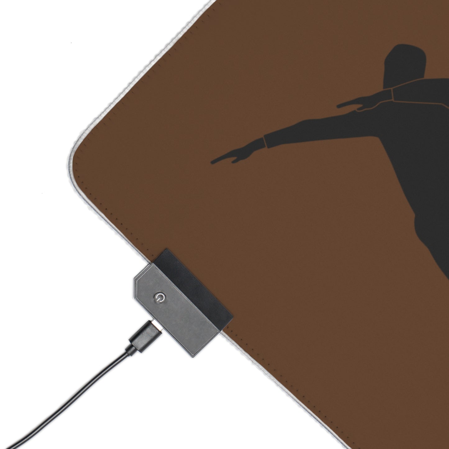 LED Gaming Mouse Pad: Dance Brown