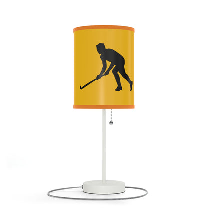 Lamp on a Stand, US|CA plug: Hockey Yellow 