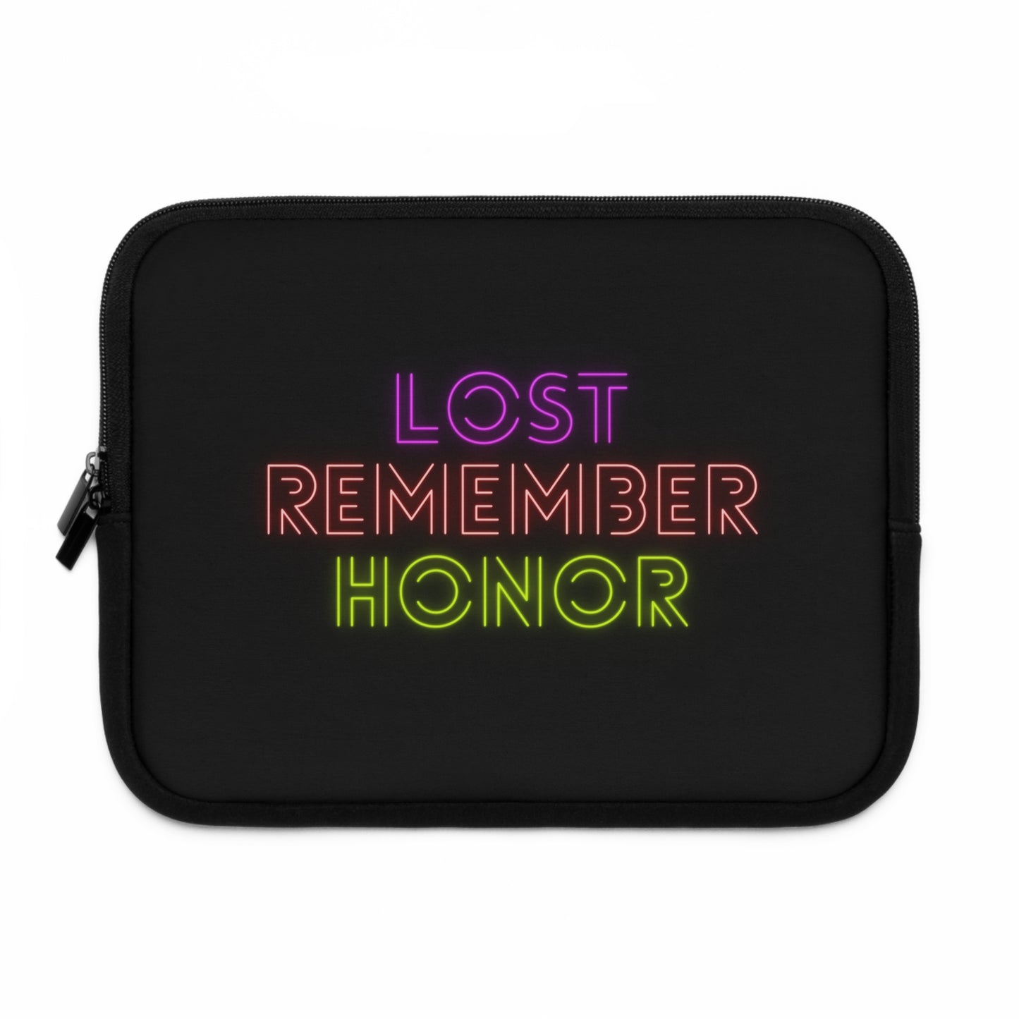 Laptop Sleeve: Lost Remember Honor Black