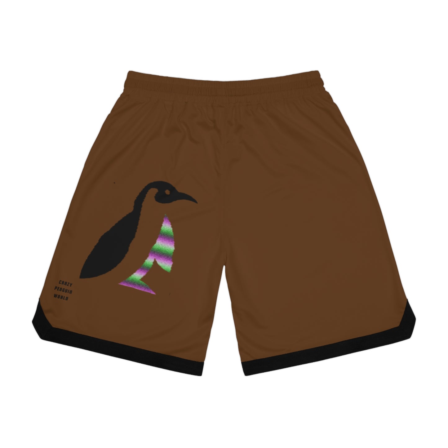 Basketball Rib Shorts: Lost Remember Honor Brown