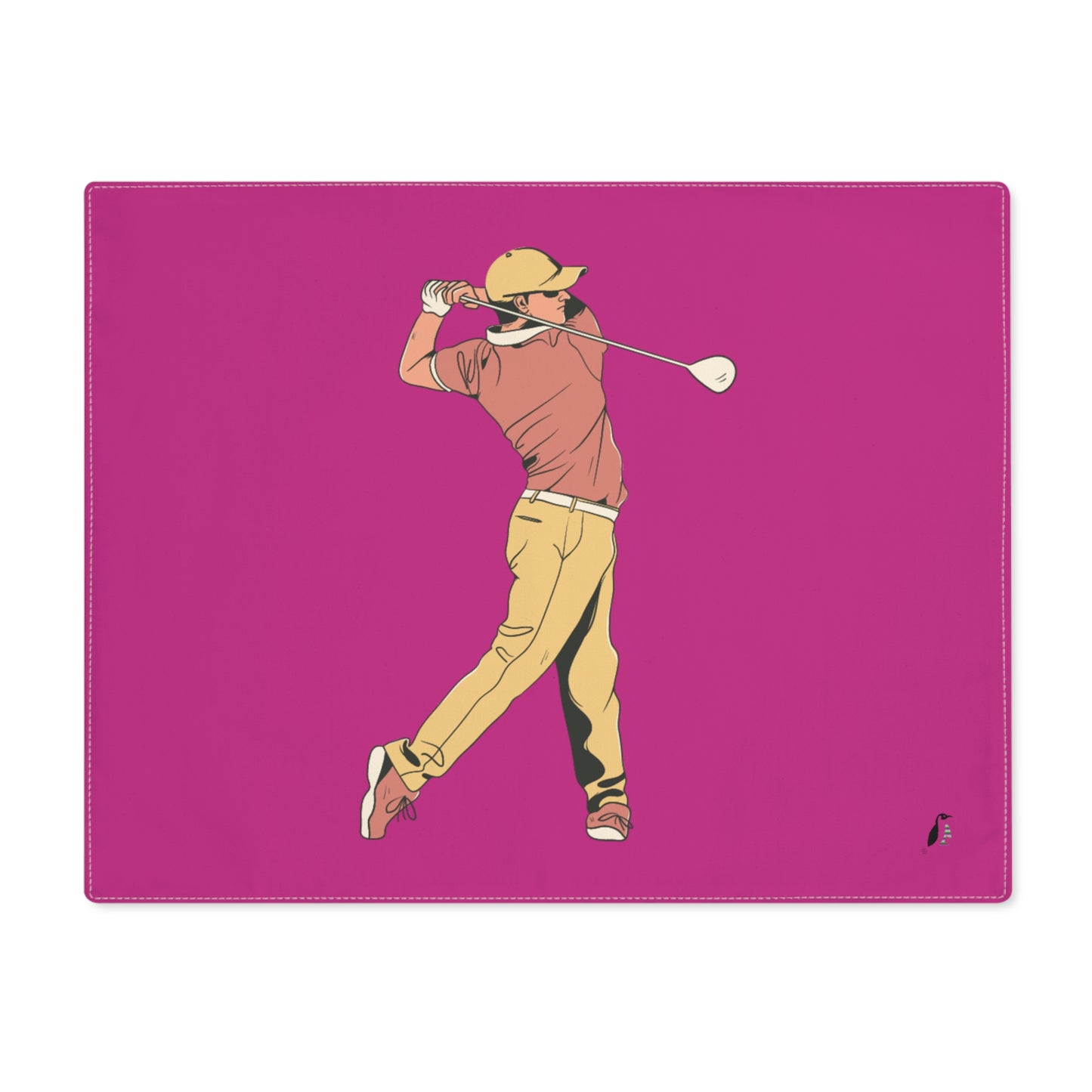 Placemat, 1pc: Golf Pink