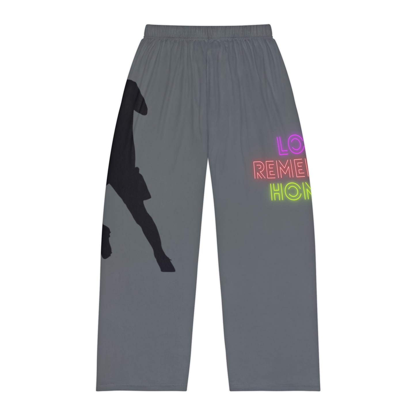 Men's Pajama Pants: Soccer Dark Grey