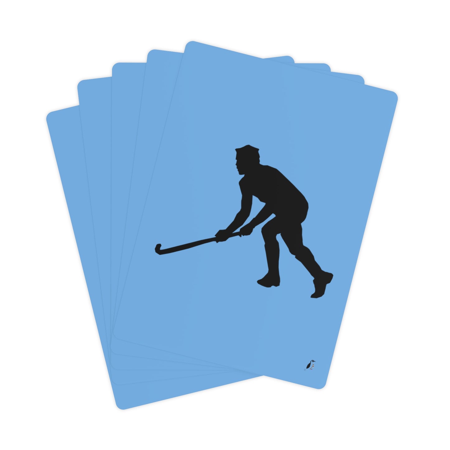 Poker Cards: Hockey Lite Blue