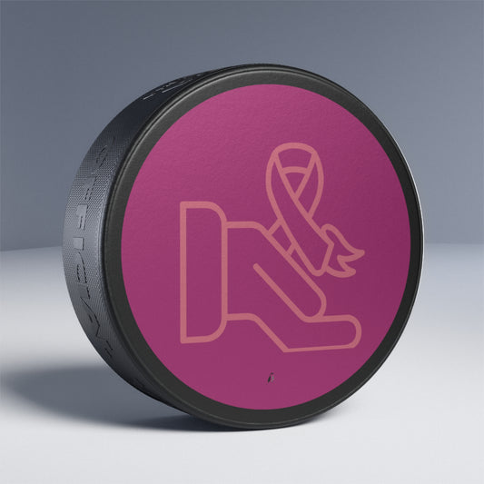 Hockey Puck: Fight Cancer Pink