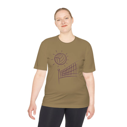 Moisture Wicking Tee: Volleyball #1