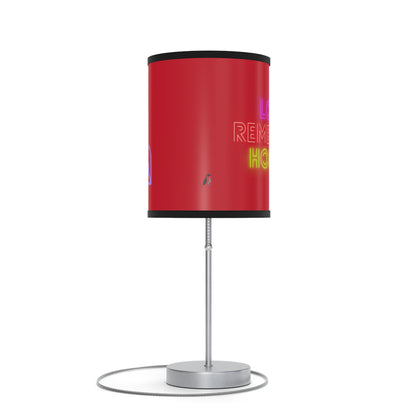 Lamp on a Stand, US|CA plug: Gaming Dark Red 