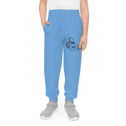 Youth Joggers: Football Lite Blue