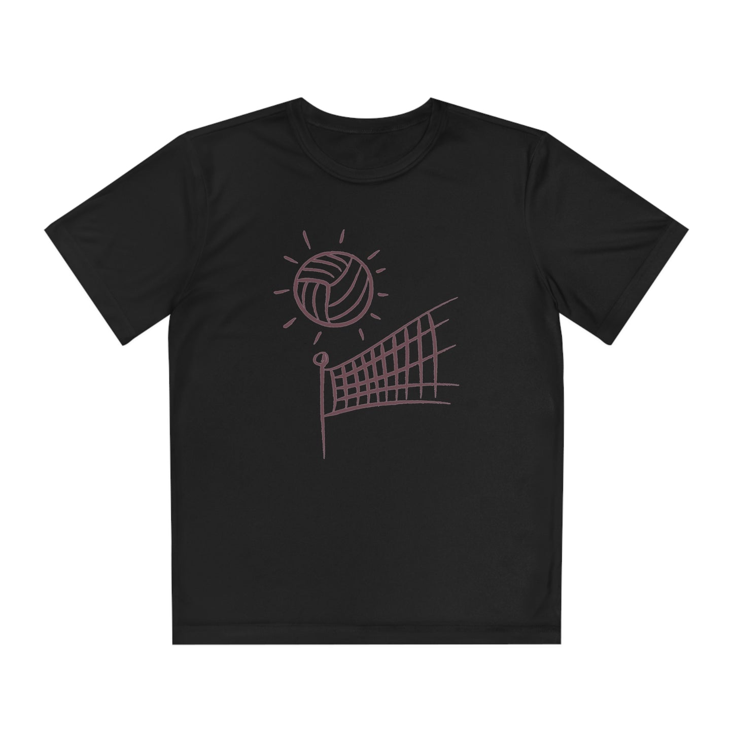 Youth Competitor Tee #1: Volleyball