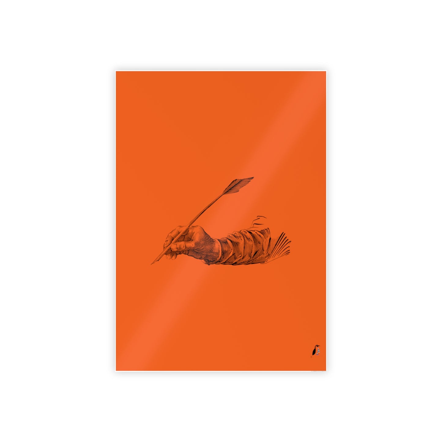 Gloss Posters: Writing Orange