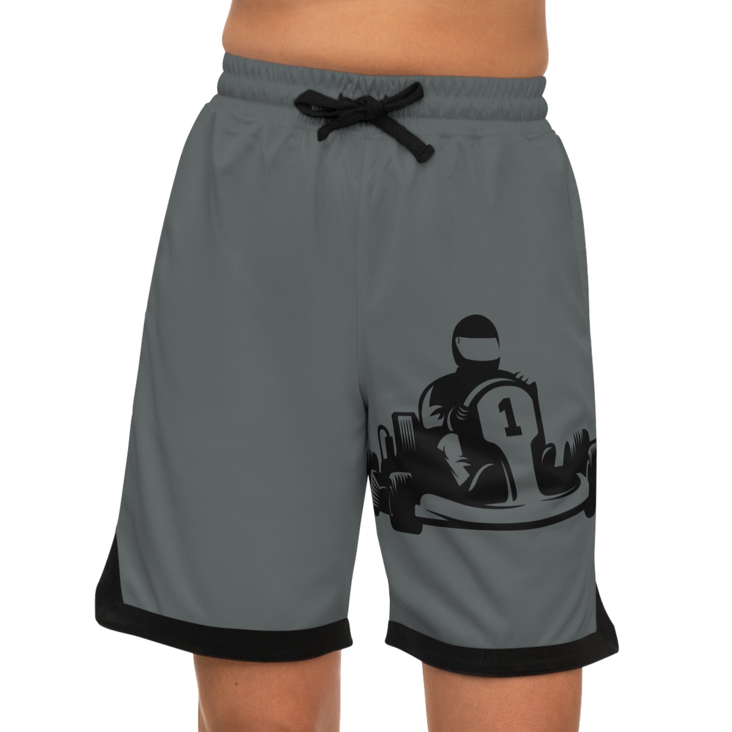 Basketball Rib Shorts: Racing Dark Grey