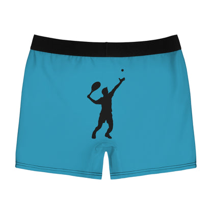 Men's Boxer Briefs: Tennis Turquoise