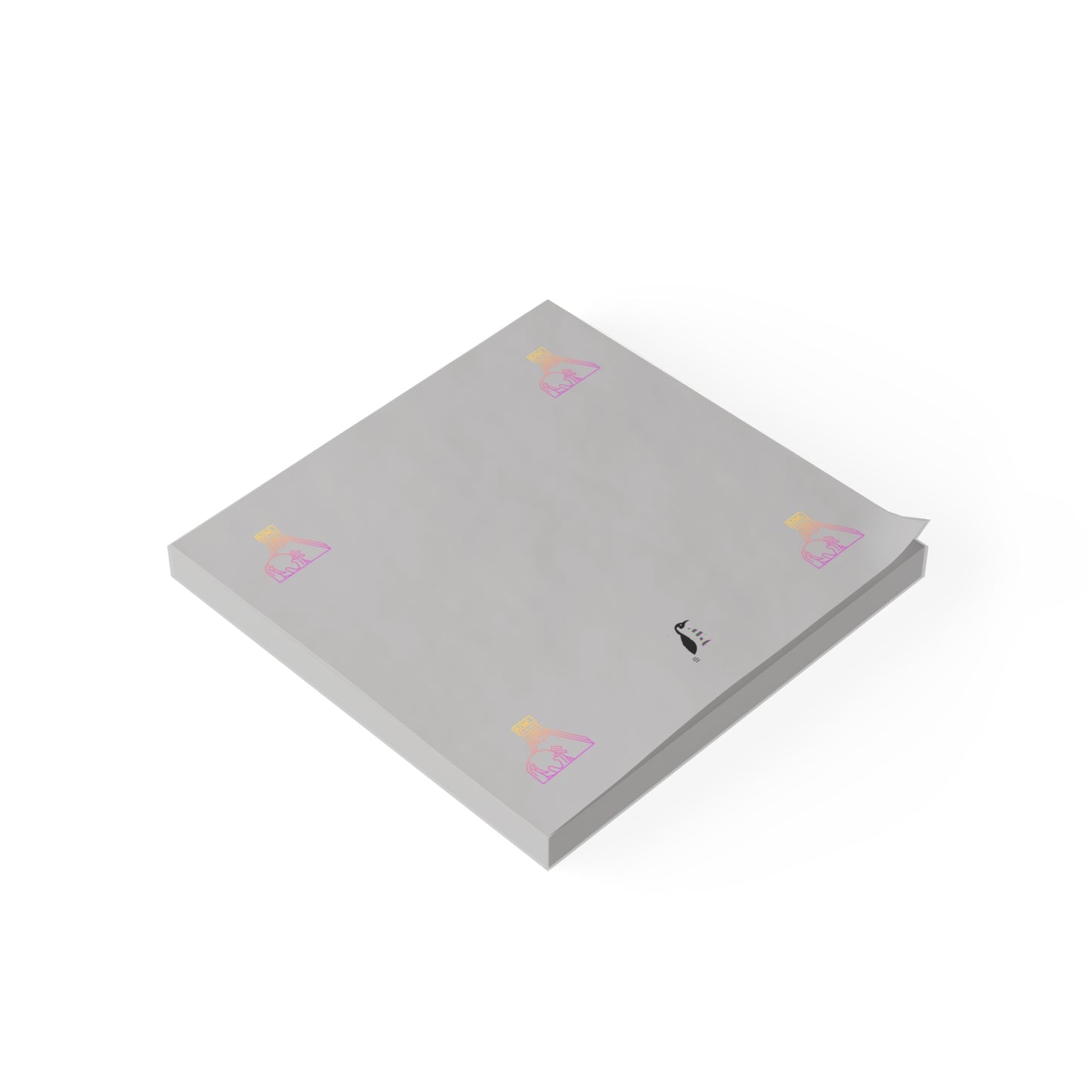 Post-it® Note Pads: Bowling Lite Grey