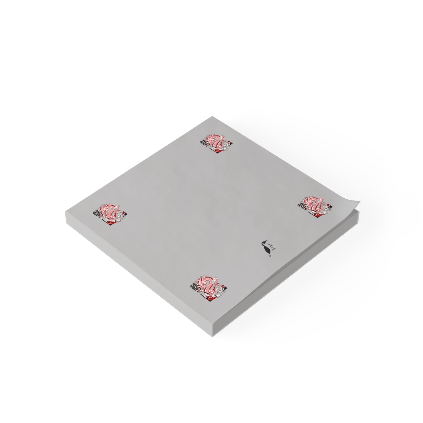 Post-it® Note Pads: Dragons Lite Grey