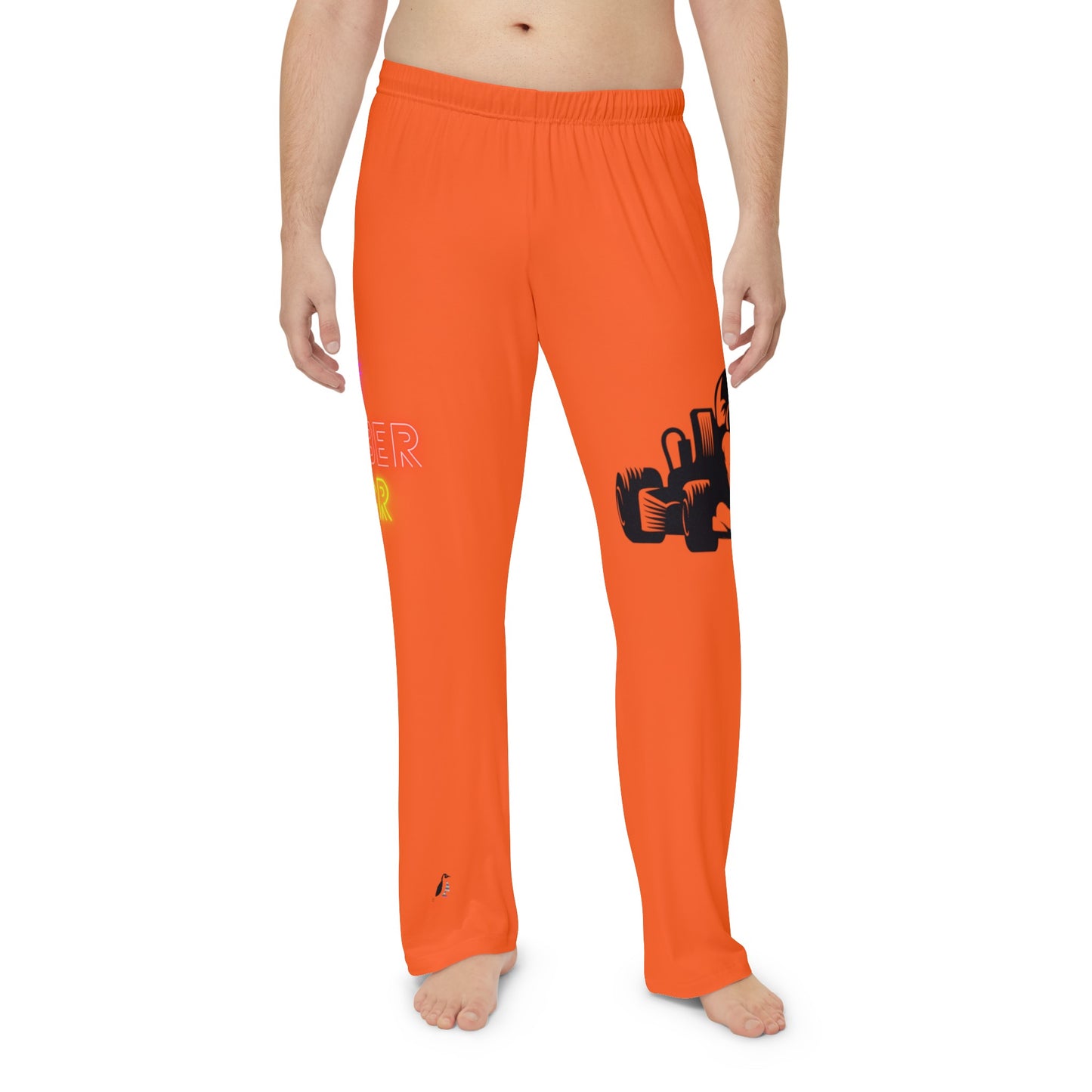 Men's Pajama Pants: Racing Orange