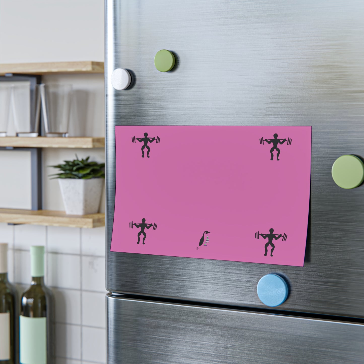 Post-it® Note Pads: Weightlifting Lite Pink