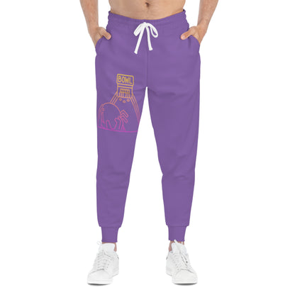 Athletic Joggers: Bowling Lite Purple