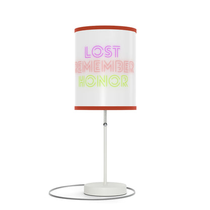 Lamp on a Stand, US|CA plug: Lost Remember Honor White 