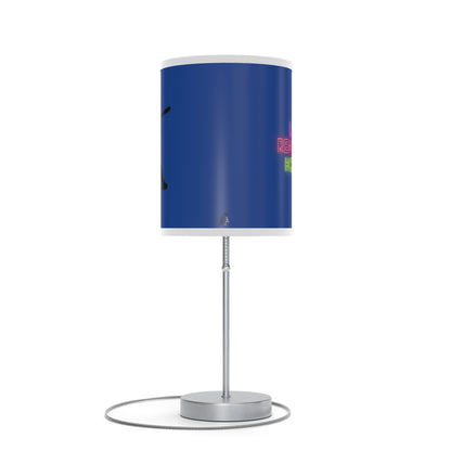 Lamp on a Stand, US|CA plug: Baseball Dark Blue