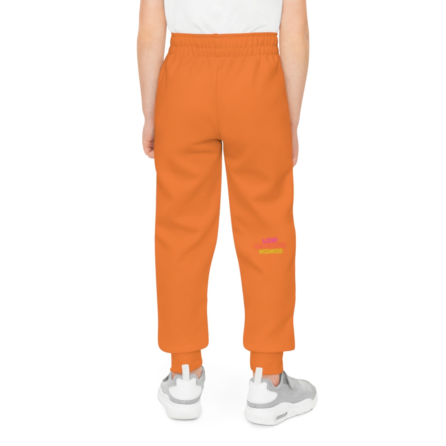 Youth Joggers: Crazy Penguin World Logo Crusta