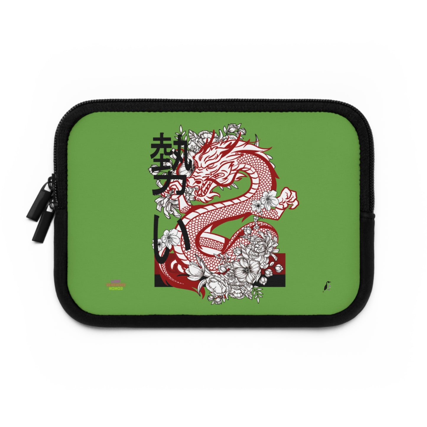 Laptop Sleeve: Dragons Green