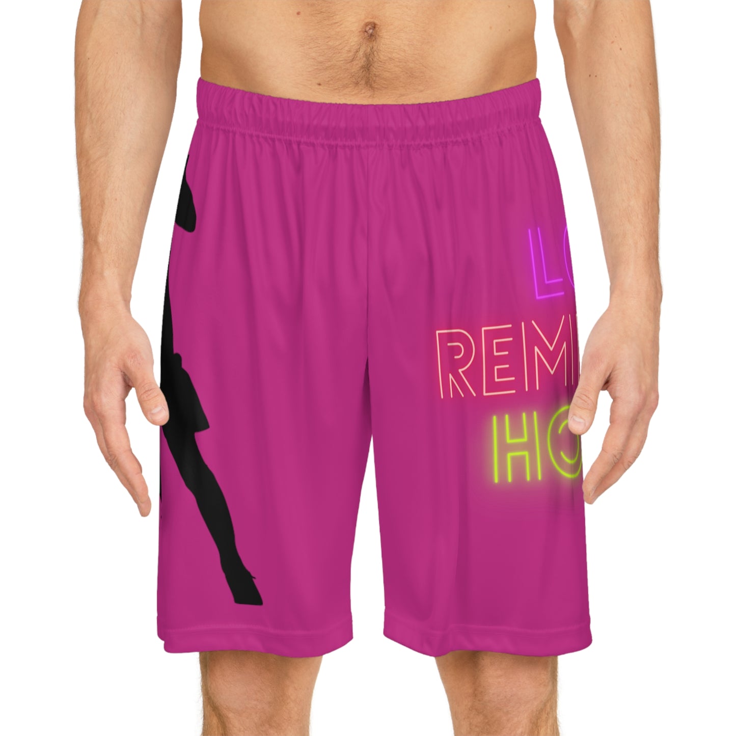 Basketball Shorts: Soccer Pink