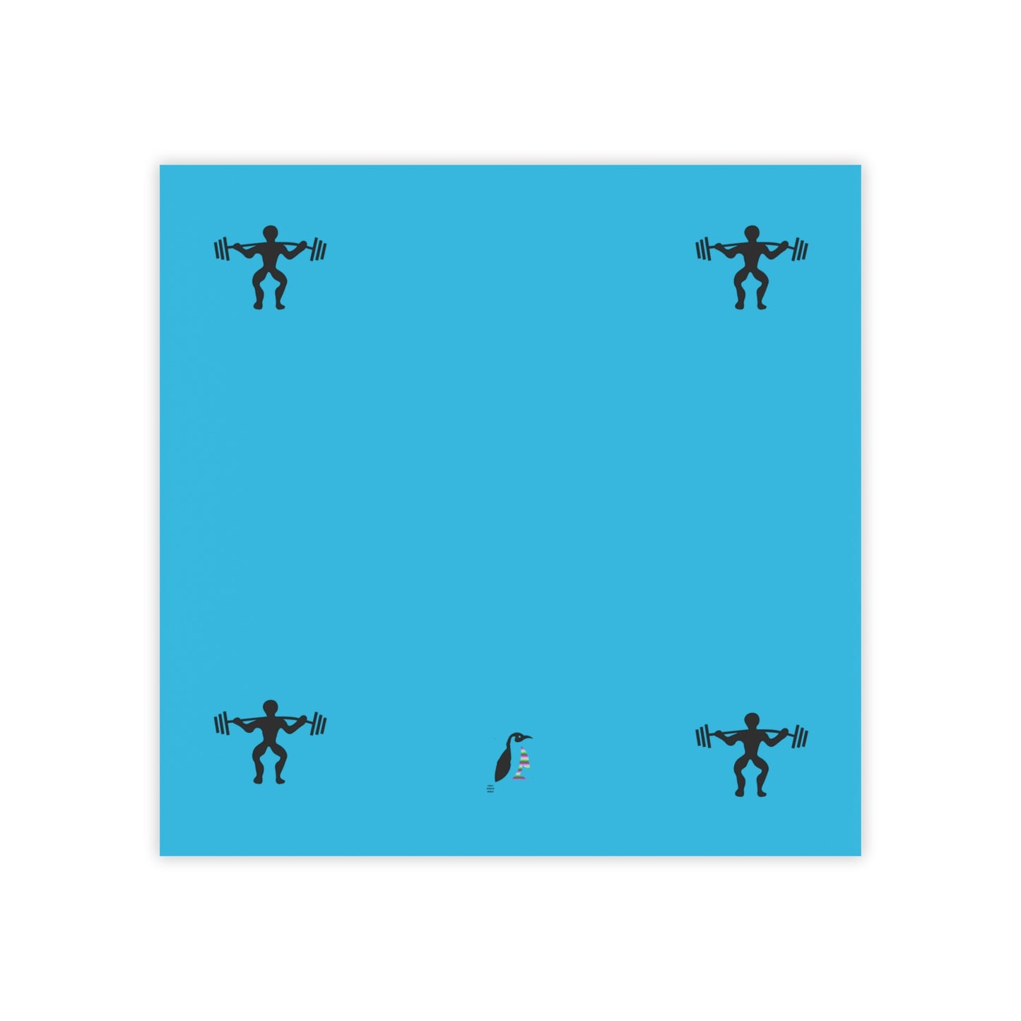 Post-it® Note Pads: Weightlifting Turquoise