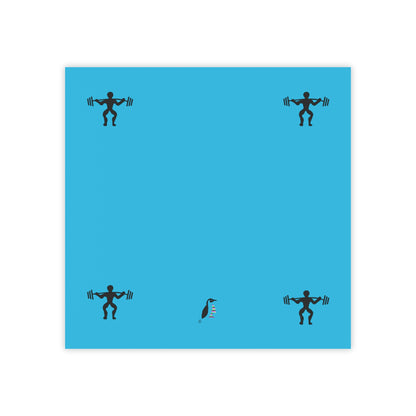 Post-it® Note Pads: Weightlifting Turquoise