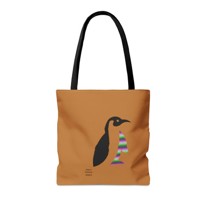 Tote Bag: Lost Remember Honor Lite Brown