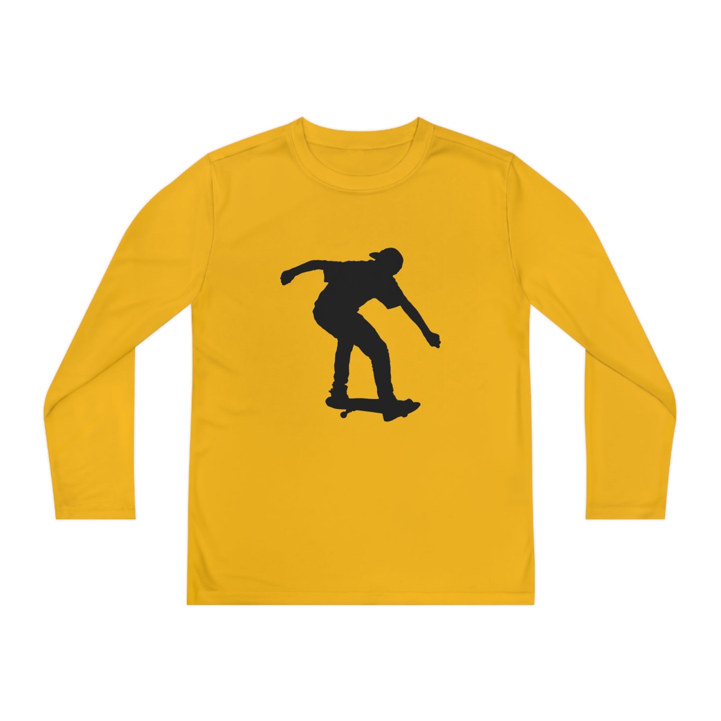 Youth Long Sleeve Competitor Tee: Skateboarding