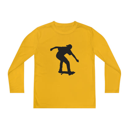 Youth Long Sleeve Competitor Tee: Skateboarding 