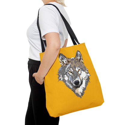 Tote Bag: Wolves Yellow