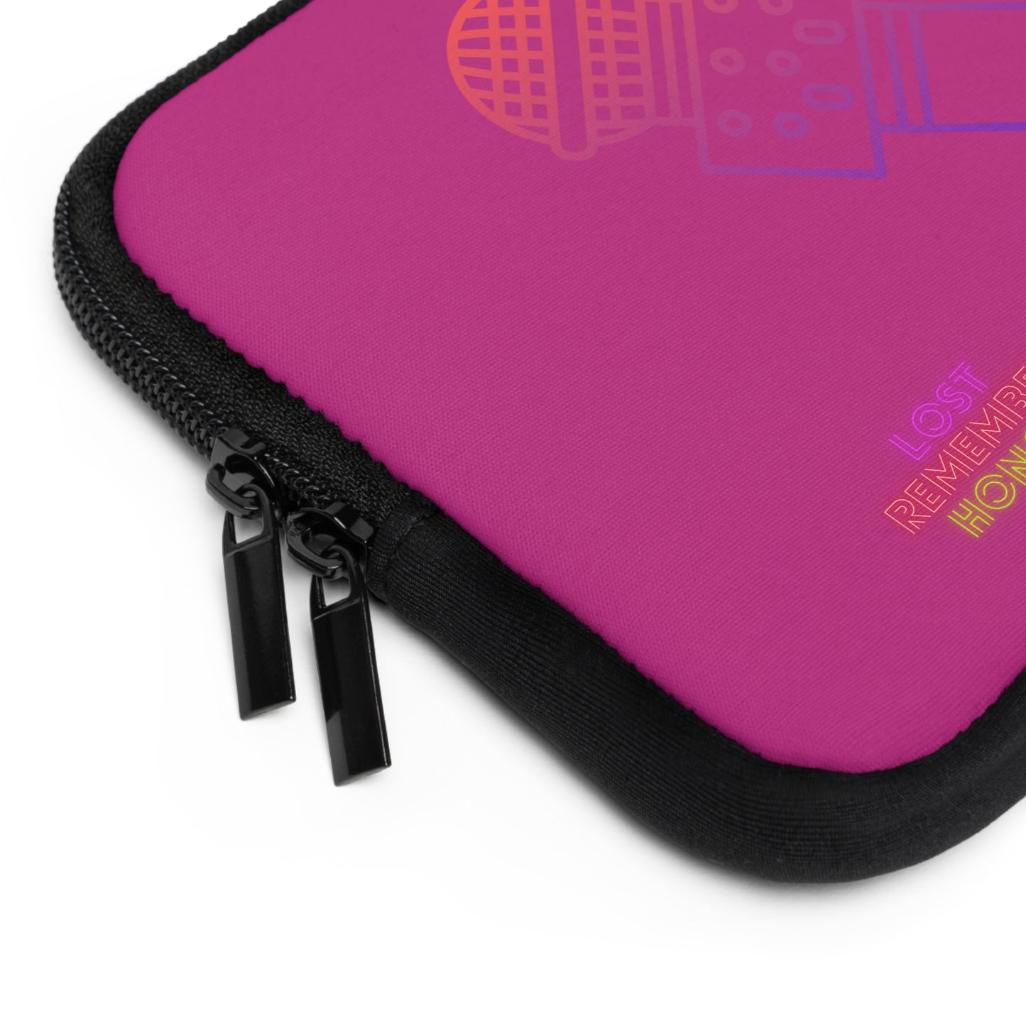 Laptop Sleeve: Music Pink