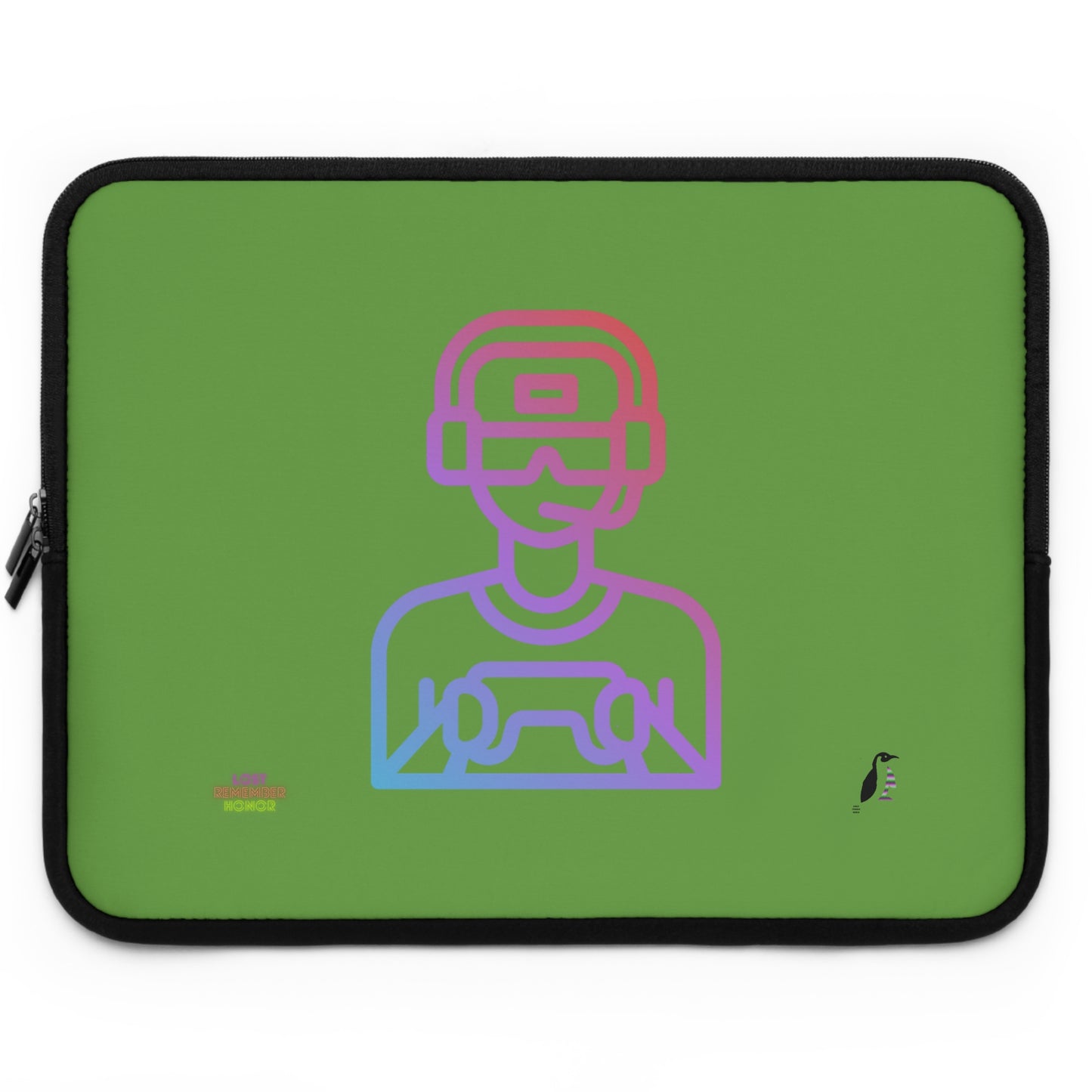 Laptop Sleeve: Gaming Green