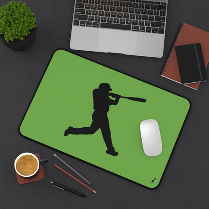 Desk Mat: Baseball Green