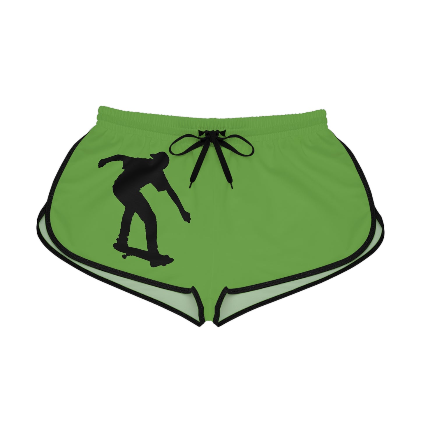 Women's Relaxed Shorts: Skateboarding Green