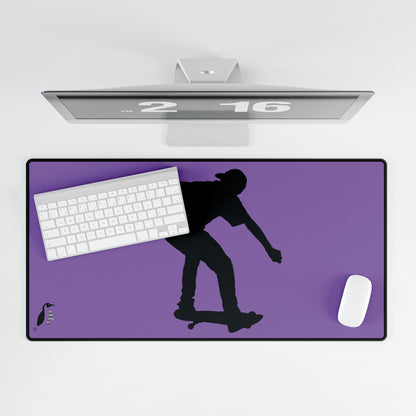 Desk Mats: Skateboarding Lite Purple