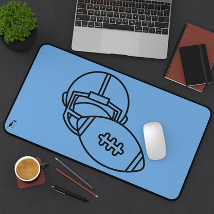 Desk Mat: Football Lite Blue