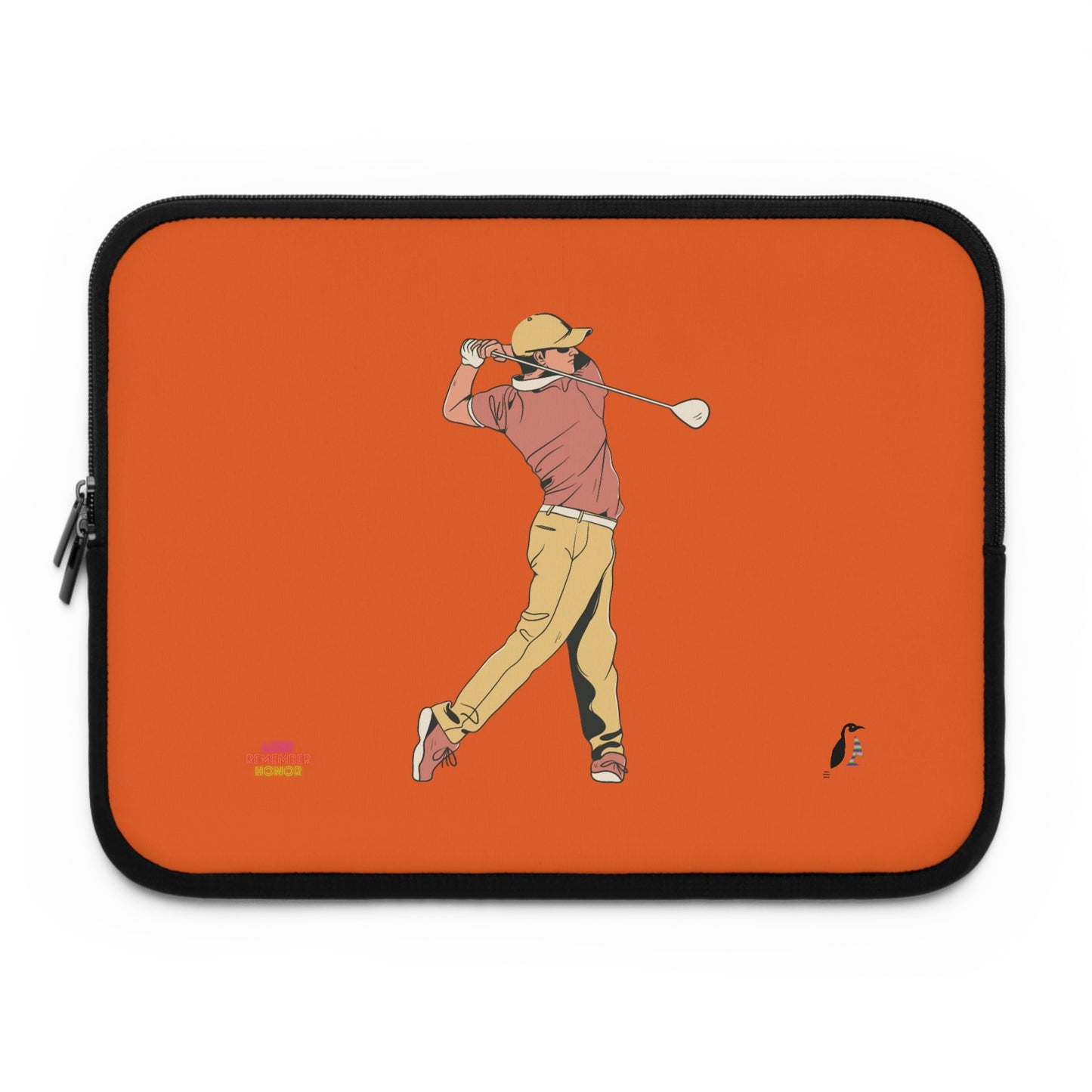 Laptop Sleeve: Golf Orange