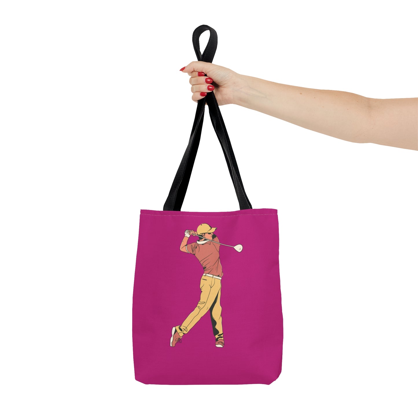 Tote Bag: Golf Pink