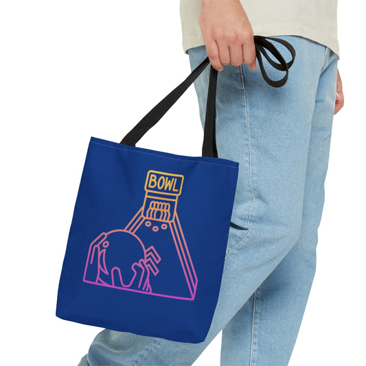 Tote Bag: Bowling Dark Blue