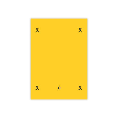 Post-it® Note Pads: Baseball Yellow